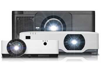 A range of NEC laser projectors