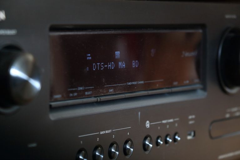 Denon AVR receiver.